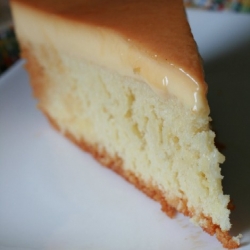 Custard Chiffon Cake - smooth custard and light chiffon cake. Refreshing up your summer days